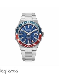 NB6030-59L | Reloj Citizen Series8 Automático GMT azul 41 mm