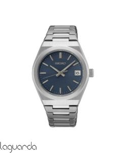 SUR575P1 Seiko Neo Classic 34 mm, esfera azul cristal de zafiro