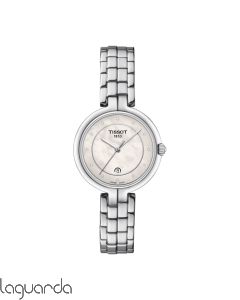 T094.210.11.116.01 | Tissot T-Lady Flamingo, 30 mm. Nácar y diamantes