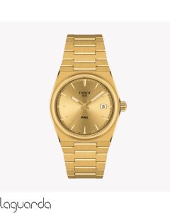 T137.210.33.021.00 | Tissot PRX 35MM Quartz, dorado