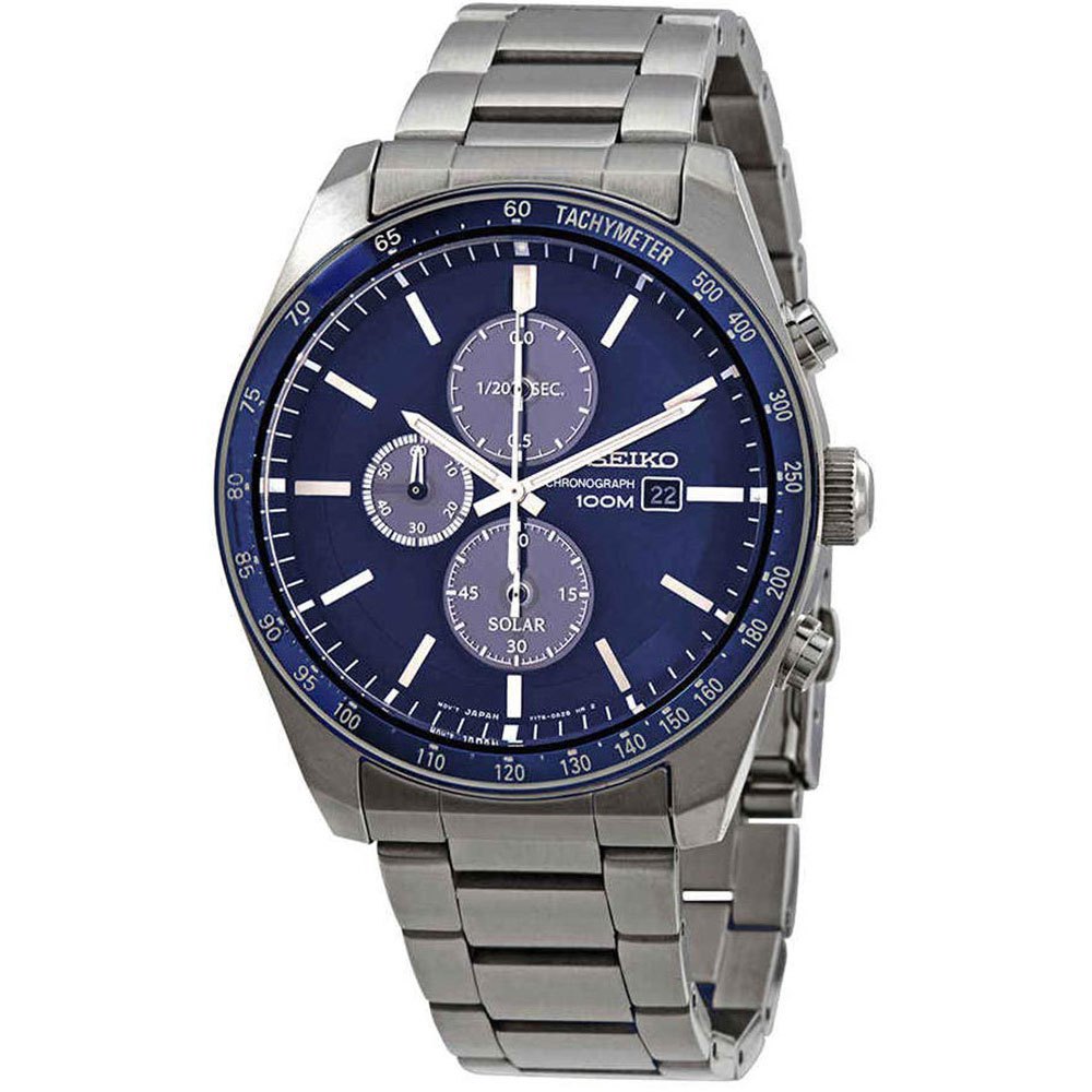 SSC719P1 Watch SSC719P1 Sports Solar Blue Dial official dealer Seiko Sports collection in Spain