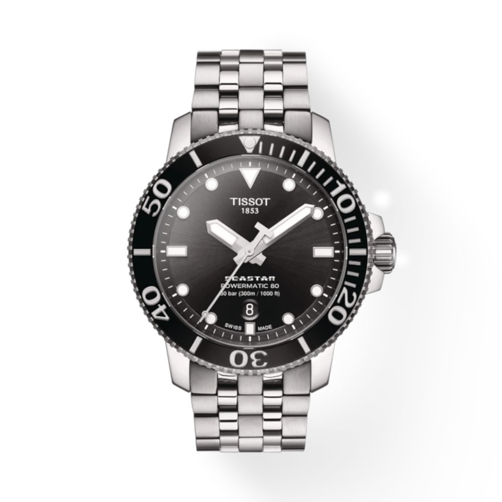 Tissot seastar 1000 powermatic 80 online milanese