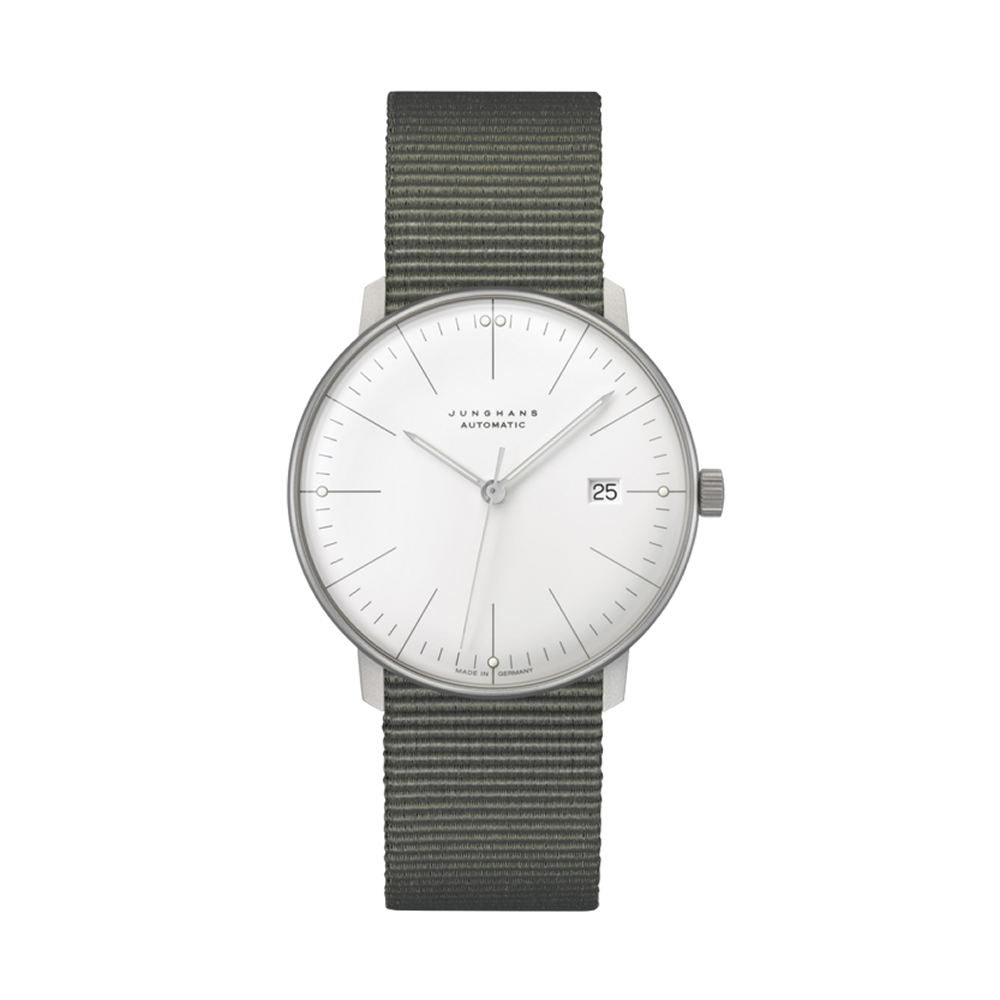 027 4001.02 Watch Junghans Max Bill Automatic sapphire crystal